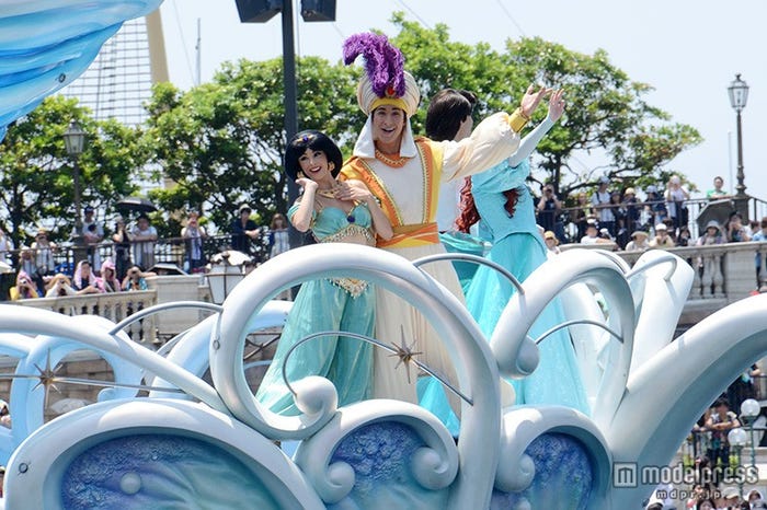 ディズニーシー「七夕グリーティング」/ジャスミン&アラジン