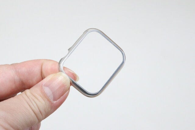 ダイソー　メタリックスマートウォッチサイドカバー（41mm）　