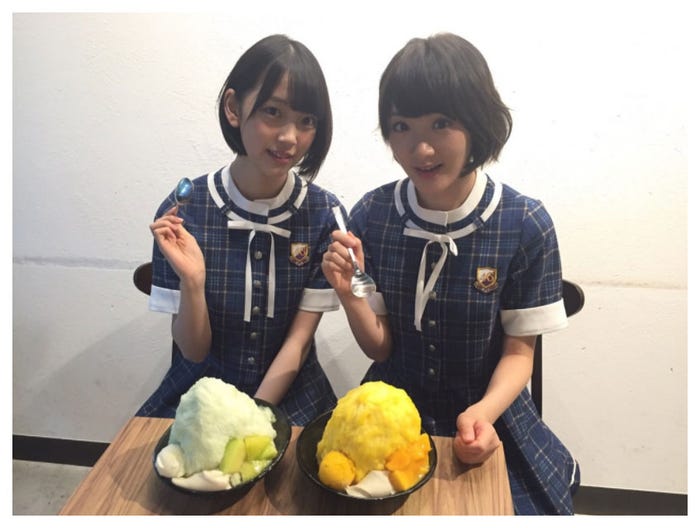 堀未央奈・生駒里奈/堀未央奈オフィシャルブログより