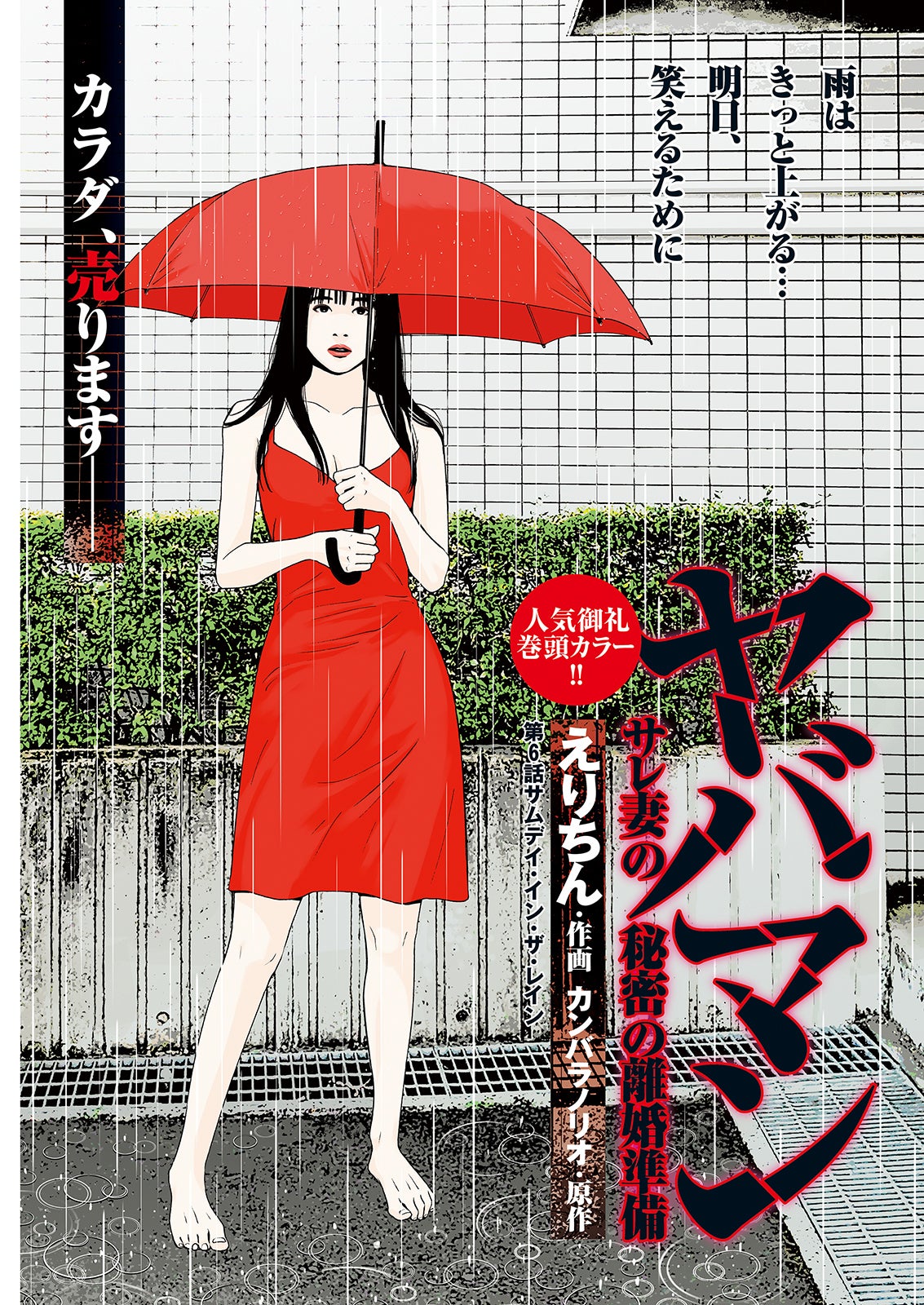 えりちん・作画／カンバラノリオ・原作「ヤバマン サレ妻の秘密の離婚準備」（画像提供：双葉社）