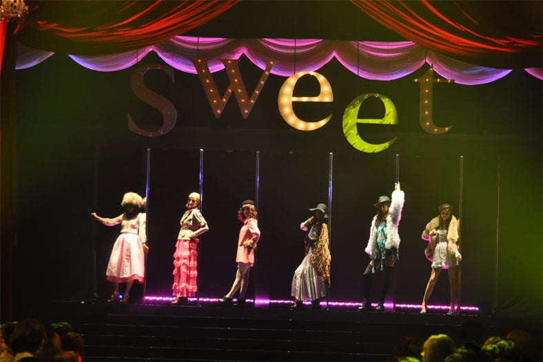 ファッションショーの様子