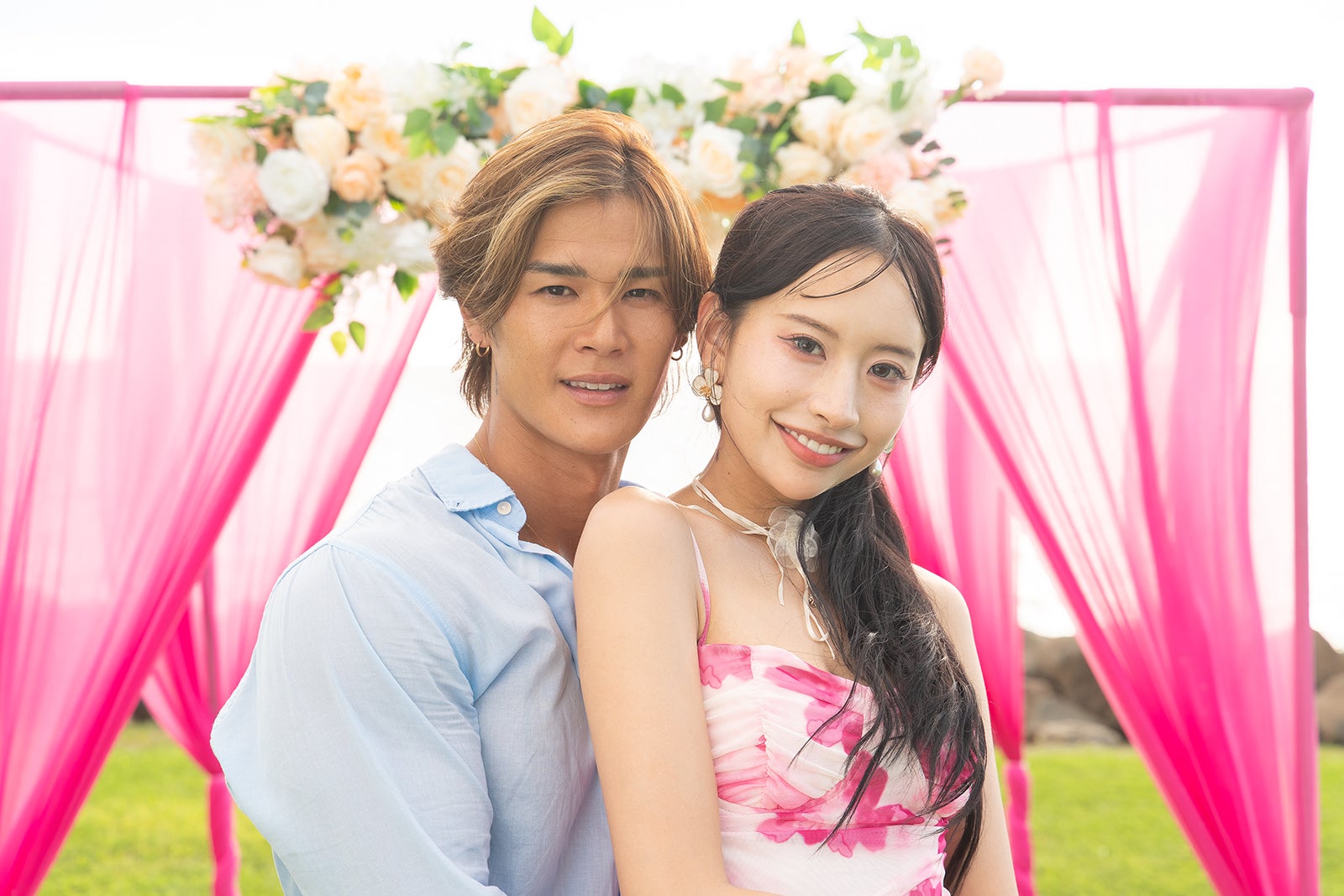 真子心太朗、藤川らるむ「シャッフルアイランド Season6」最終話（C）AbemaTV, Inc.