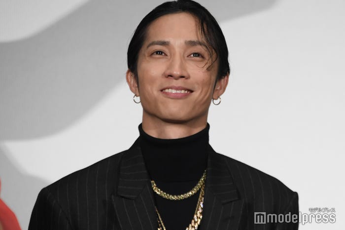 舞台挨拶を途中退場した田中樹(C)モデルプレス