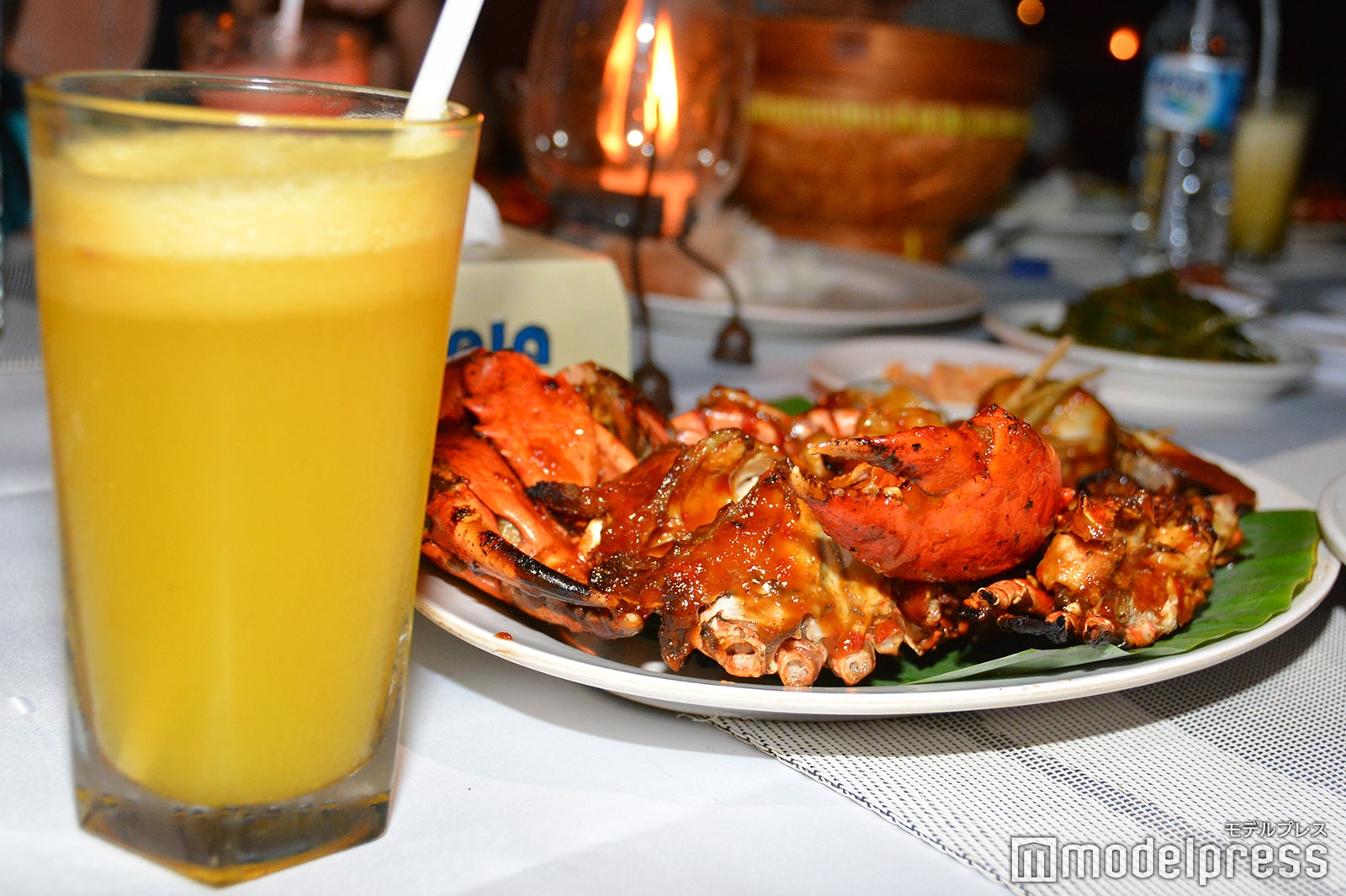 ビーチクラブ「OMNIA BALI 」でのディナー（C）モデルプレス