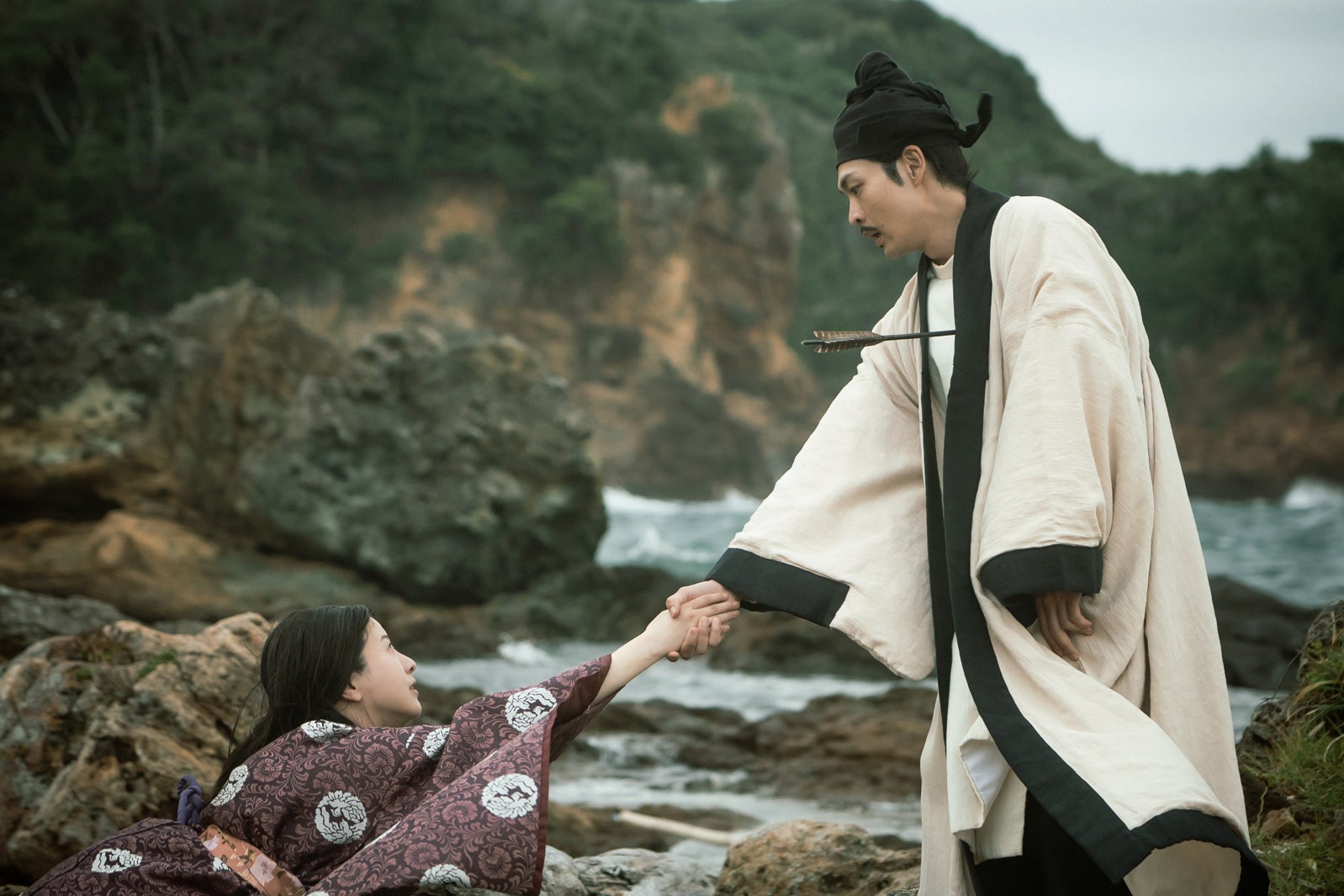 吉高由里子、松下洸平「光る君へ」第46話（C）NHK