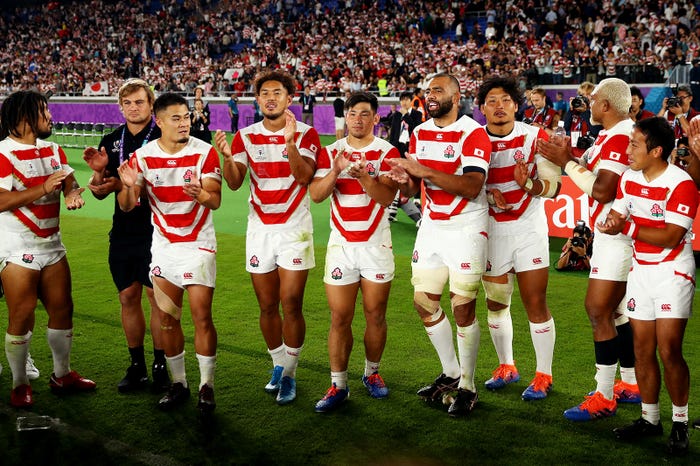 ラグビー日本代表(Photo by Getty Images)