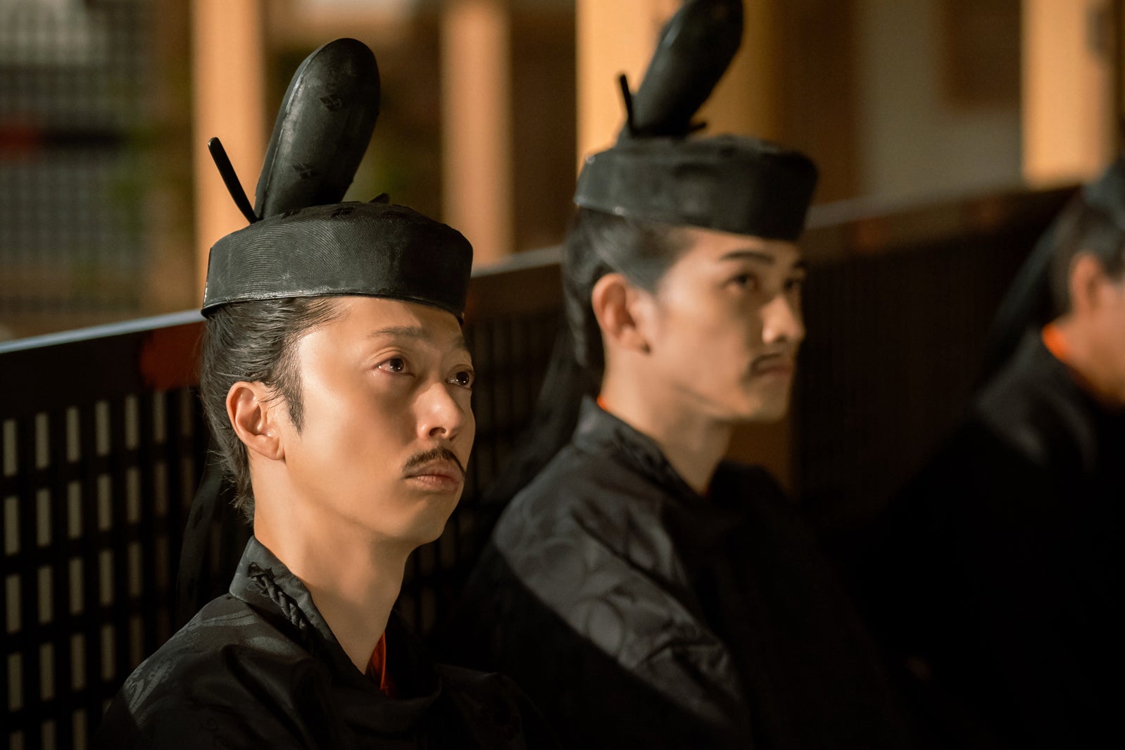 金田哲、町田啓太「光る君へ」第47話（C）NHK