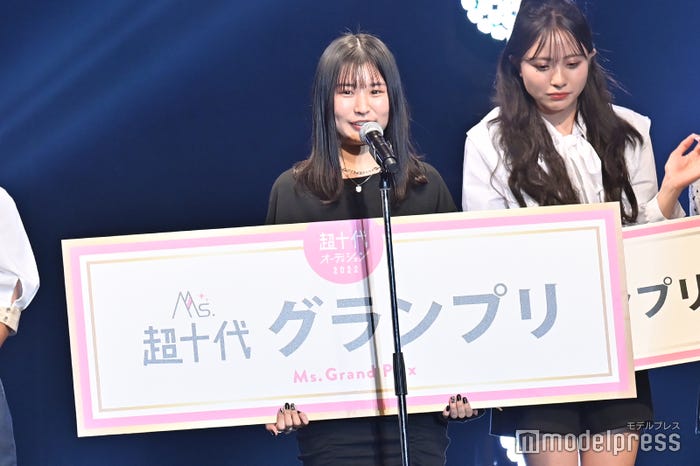 「Mr.超十代&Ms.超十代オーディション2022」グランプリの布村彩華さん (C)モデルプレス