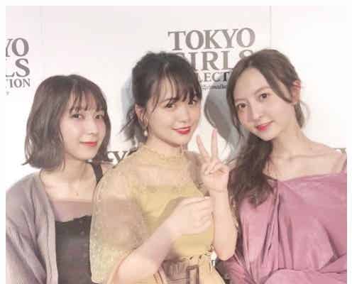 HKT48森保まどか&松岡菜摘、菅本裕子と「エモい3ショット」ファンから歓喜の声