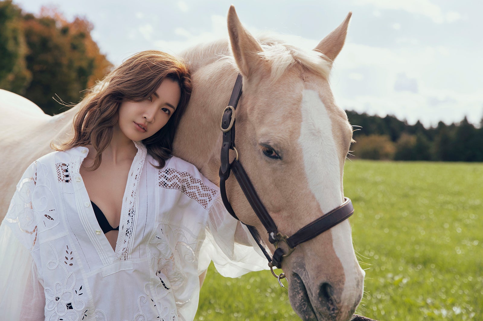 「cellnote.（セルノート）」のイメージモデルに就任した紗栄子（提供写真）