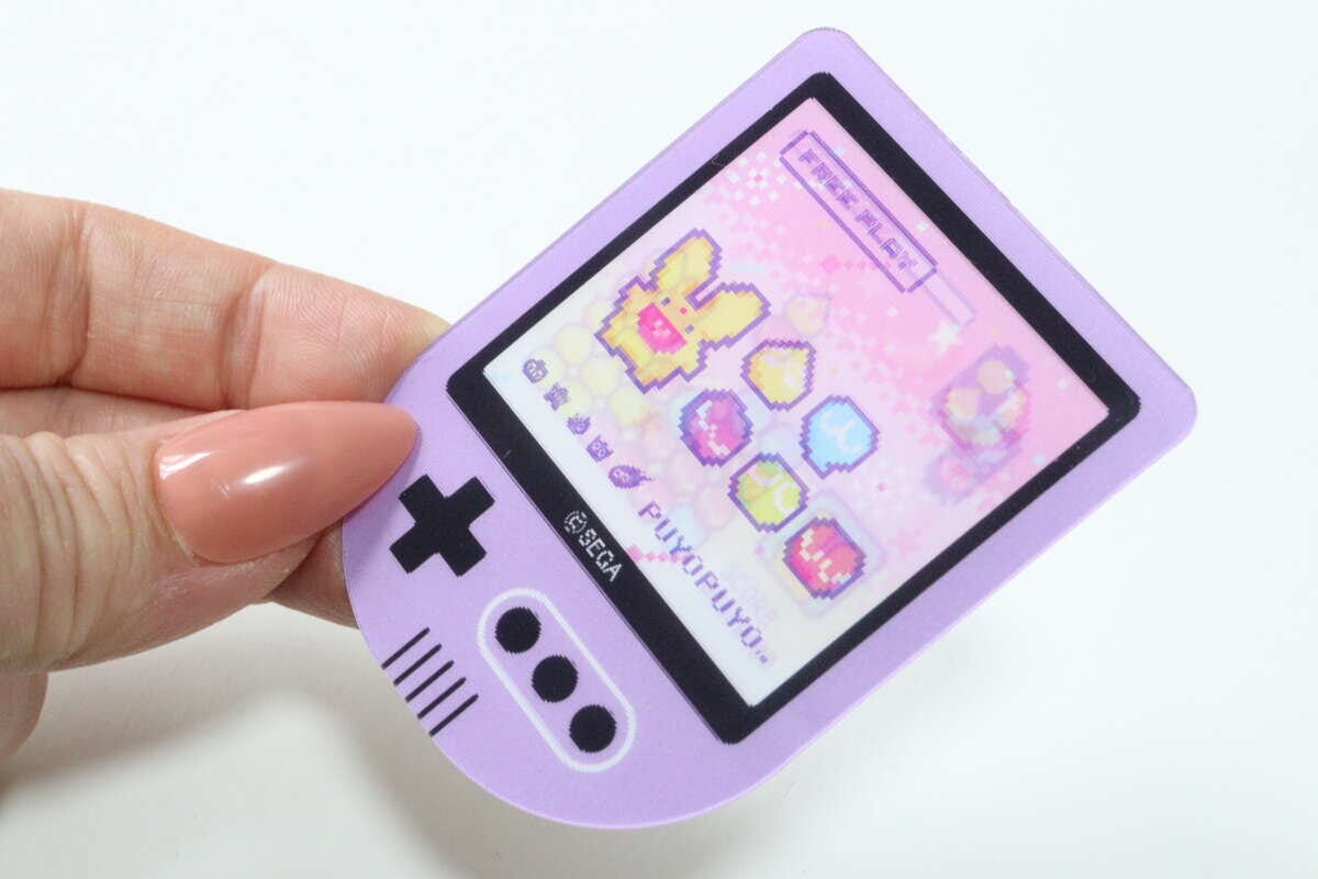 レンチキュラーステッカー(ぷよぷよ、B) デザイン レンチキュラーステッカー(ぷよぷよ、B) デザイン