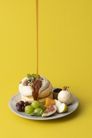 奇跡のパンケーキ オータムフルーツ＆キャラメルミルクティー／画像提供：フレーバーワークス