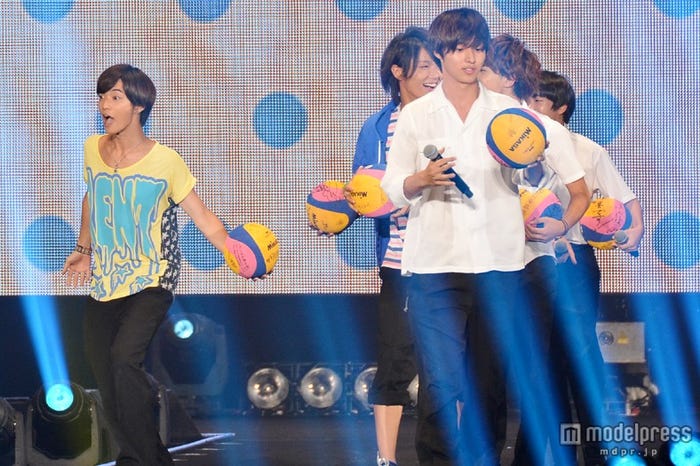 水球ボールをプレゼント