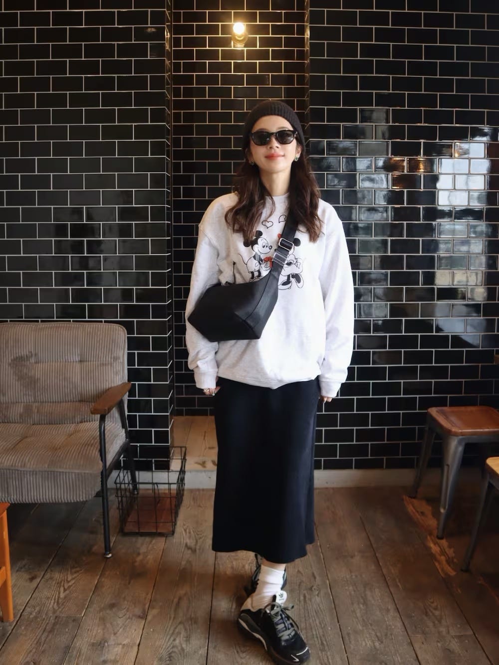 着心地のいいスウェットで身軽な着こなしに　出典：WEAR