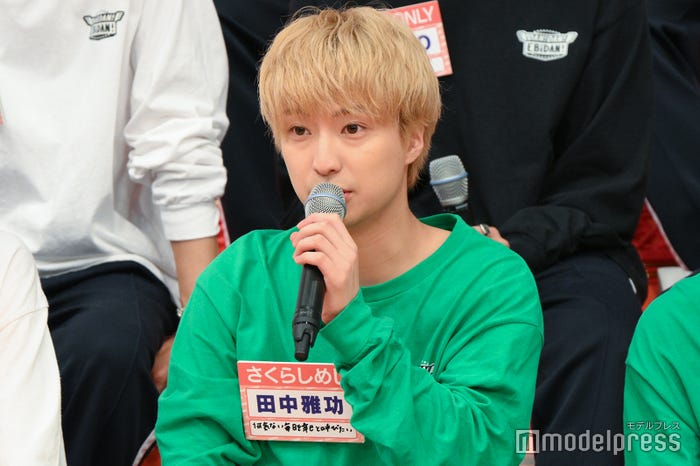“何気ない毎日を幸せと叫びたい”田中雅功(C)モデルプレス