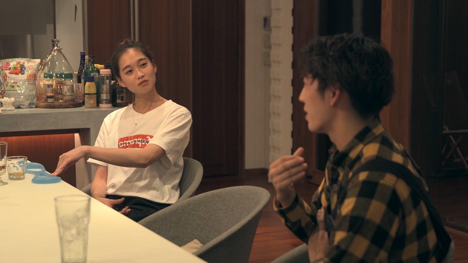 りさこ（利沙子）、聡太「TERRACE HOUSE OPENING NEW DOORS」40th WEEK（C）フジテレビ／イースト・エンタテインメント
