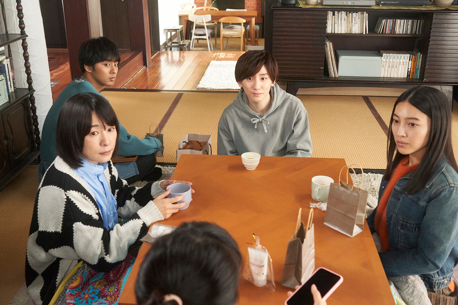 西田尚美、藤ヶ谷太輔、京本大我、久保田紗友（C）テレビ朝日