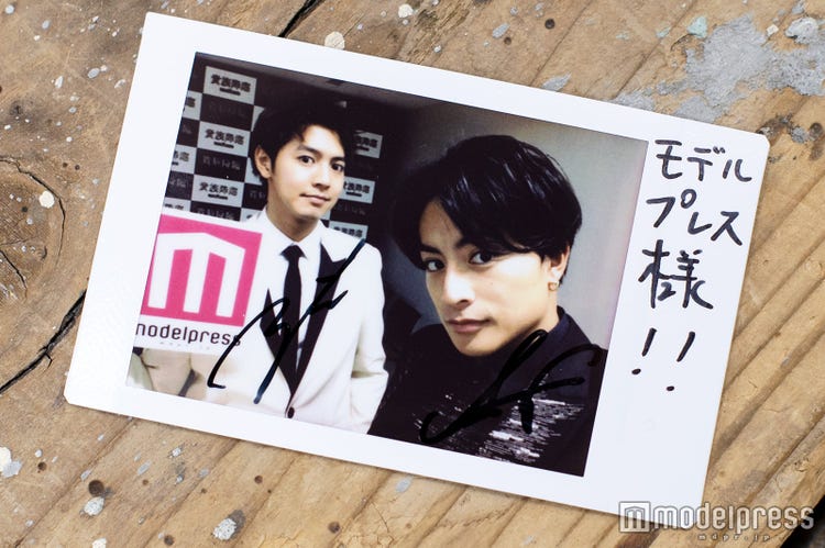 画像1/2) 【終了】白濱亜嵐＆片寄涼太、直筆サイン入りチェキ  