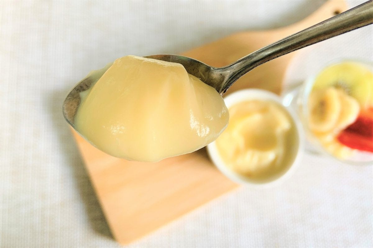 レンジでなめらかカスタードクリーム