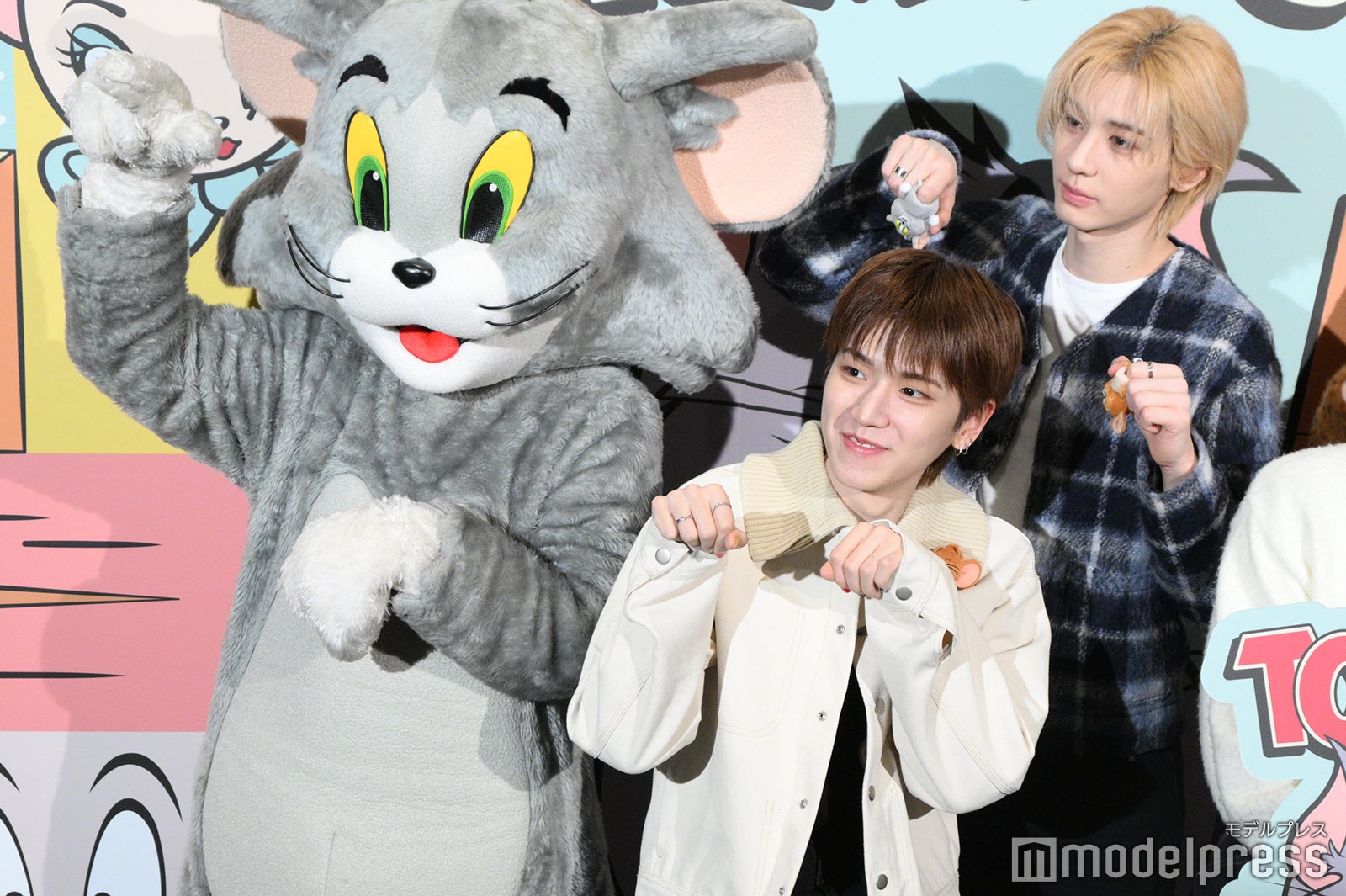 トム、RIWOO（リウ）、LEEHAN（イハン）（C）モデルプレス