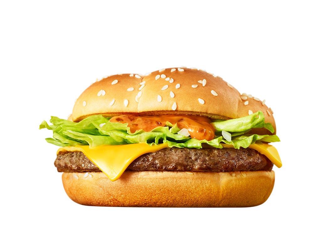 「ワイルド スパイシービーフ」／画像提供：日本マクドナルド