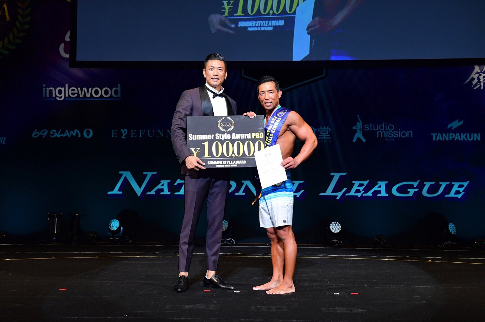 金子賢、伊佐真吾さん（提供画像）