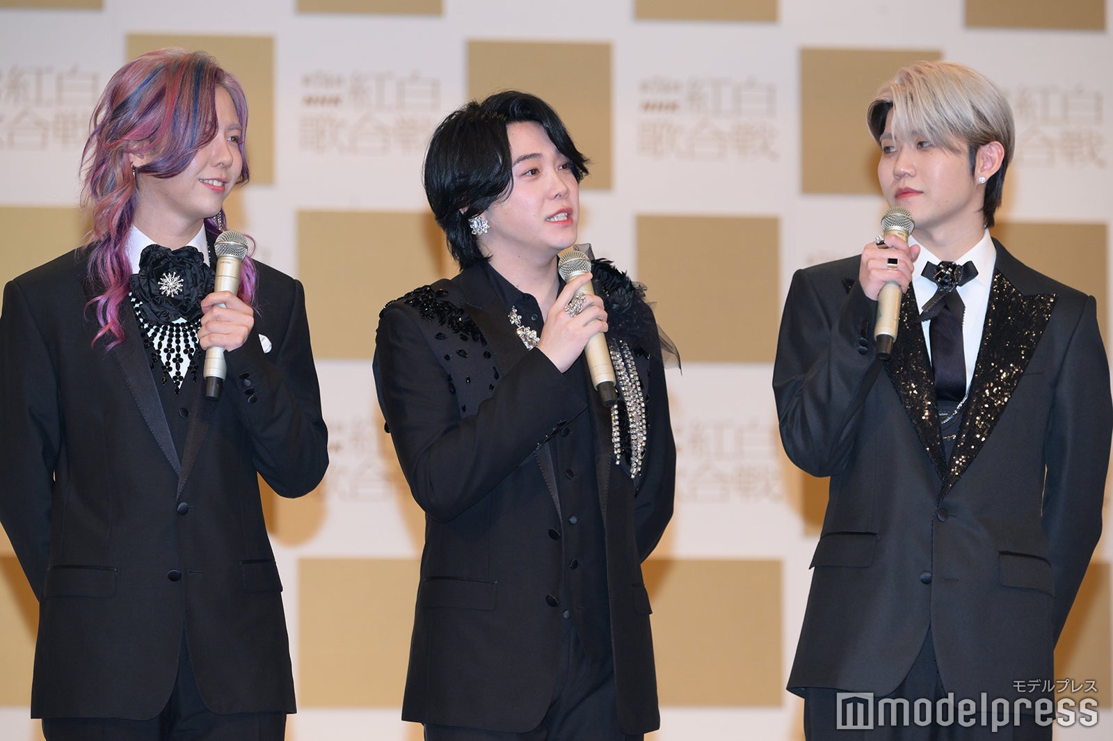 藤澤涼架、大森元貴、若井滉斗／Mrs.GREEN APPLE（C）モデルプレス