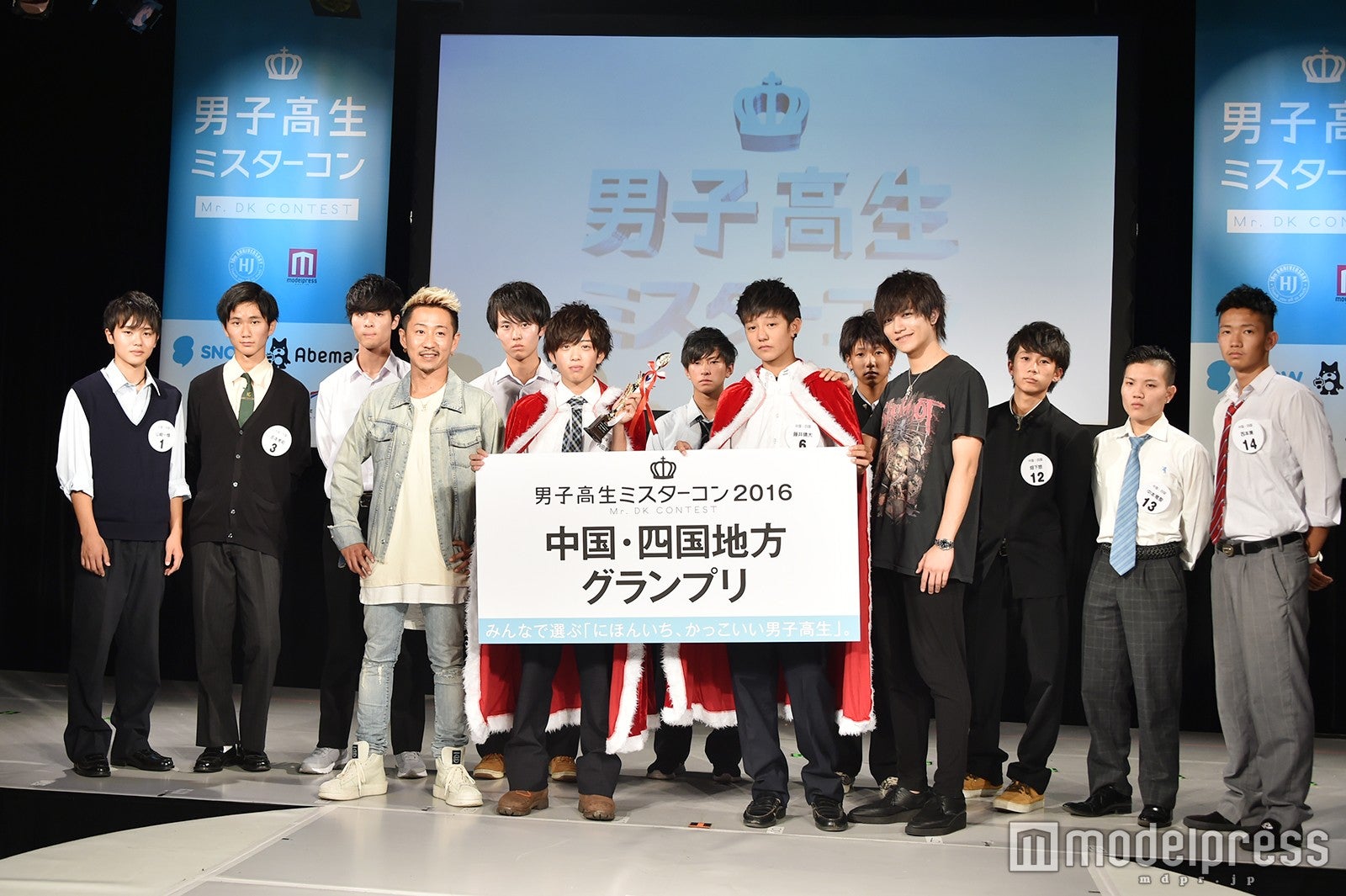 「男子高生ミスターコン2016」中国・四国地方（C）モデルプレス