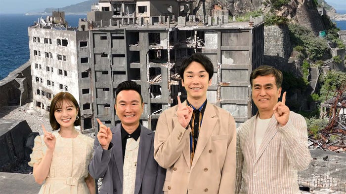 白石麻衣、山内健司、濱家隆一、石原良純(C)テレビ朝日