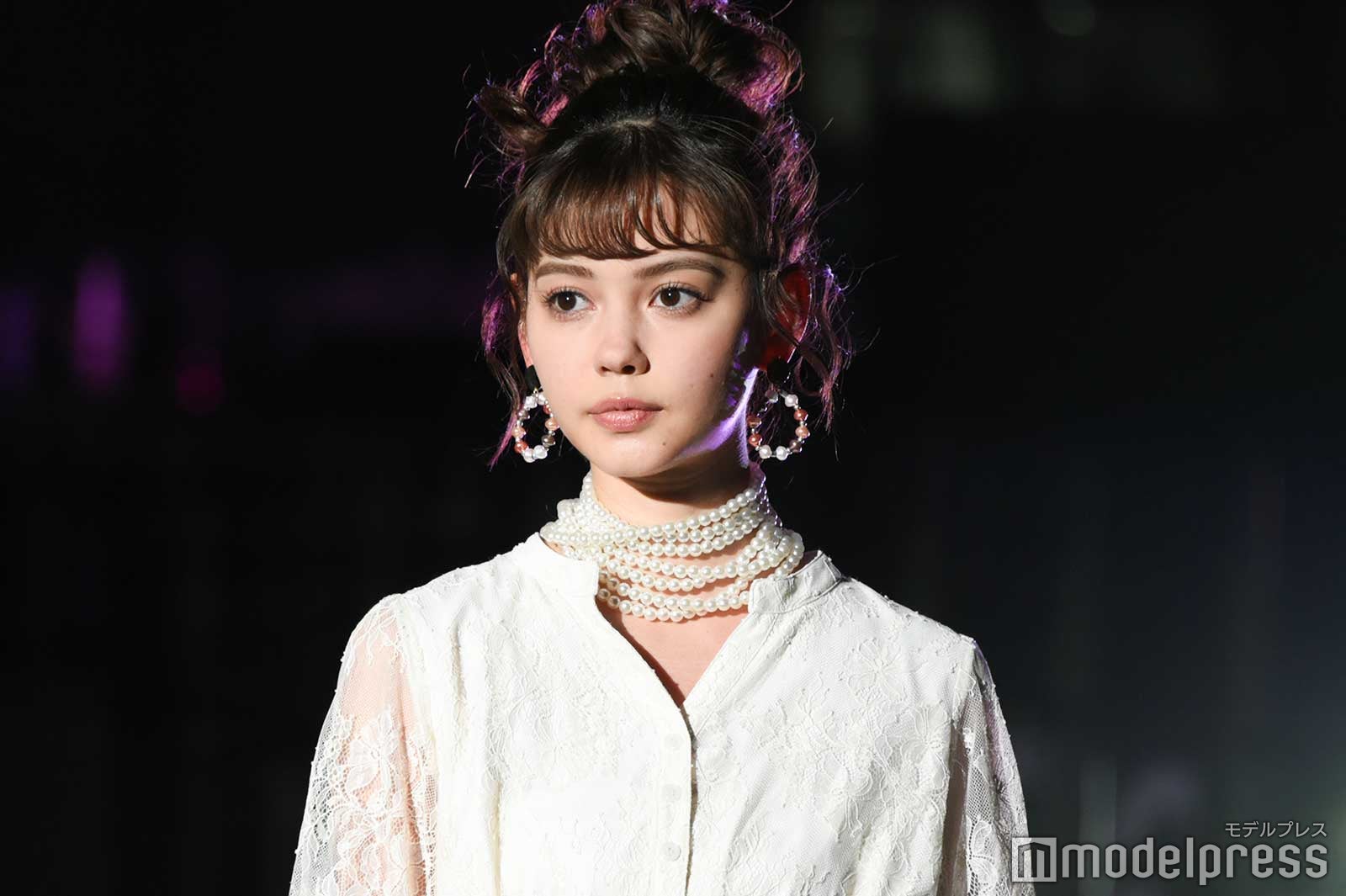 現役理科大生モデル・愛花、小顔際立つアップヘアにキュン＜NEXT VISION JAPAN 2021 XR LIVE＞