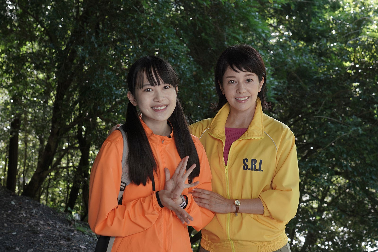 里吉うたの、沢口靖子（C）テレビ朝日