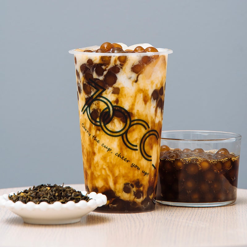 黒糖真珠ミルク Mサイズ ￥490　Lサイズ ￥590／画像提供：萬福商会