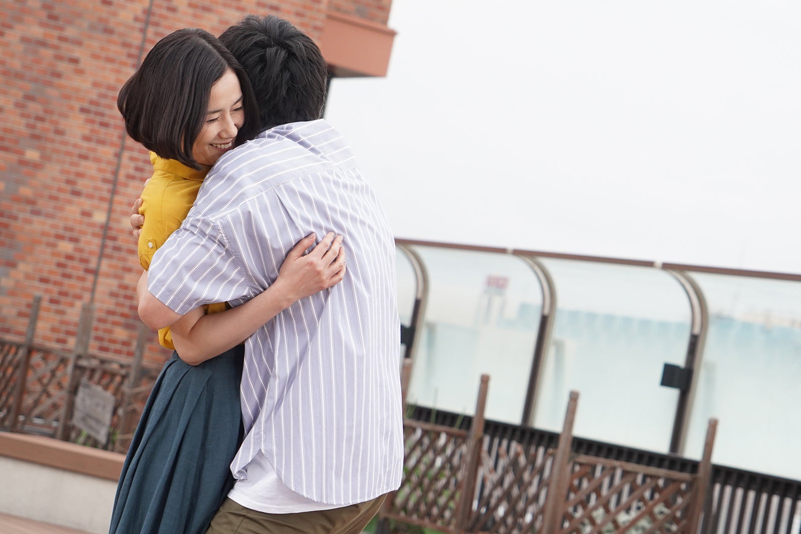原田知世、田中圭／「あなたの番です」特別編より（C）日本テレビ