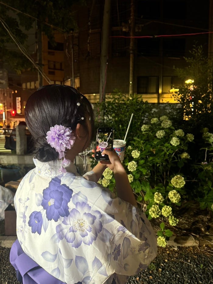 松島かのん「夏の思い出」(提供写真)