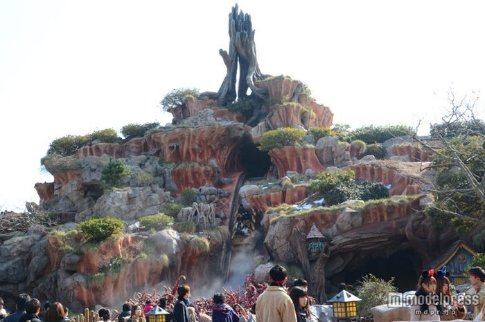 「スプラッシュ・マウンテン」で絶叫