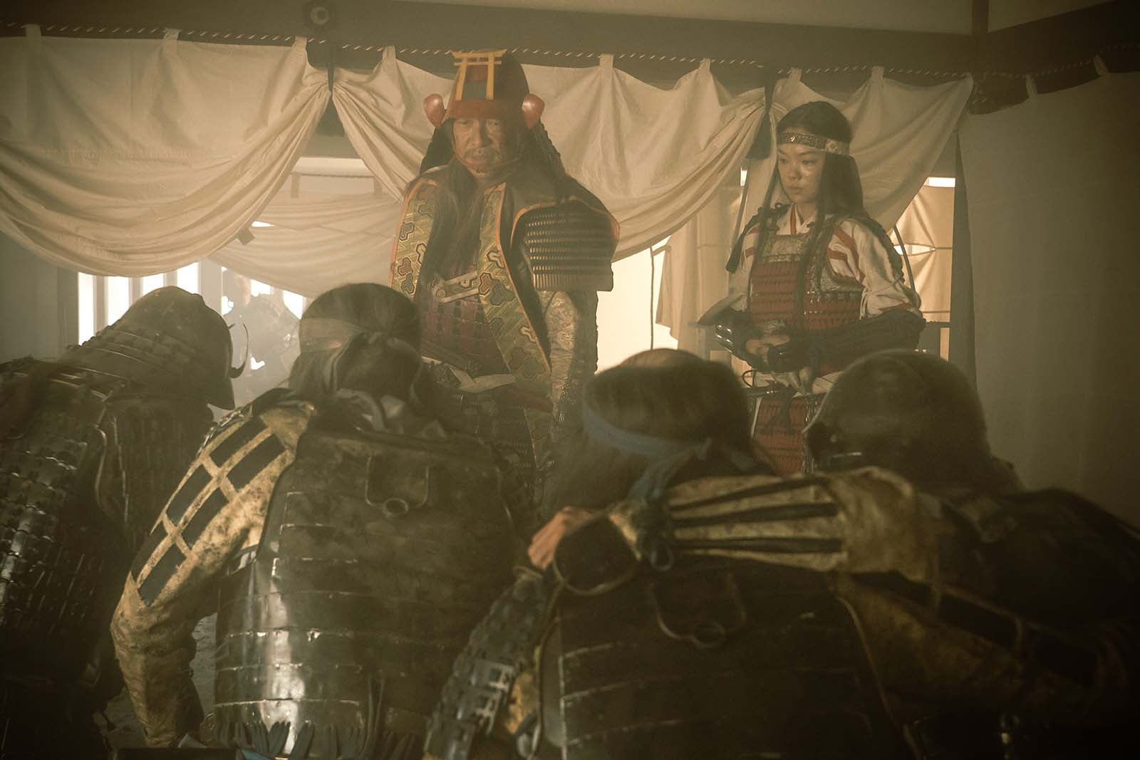 音尾琢真、古川琴音「どうする家康」第42話より（C）NHK