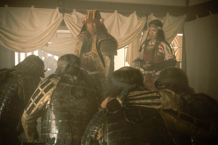 音尾琢真、古川琴音「どうする家康」第42話より(C)NHK