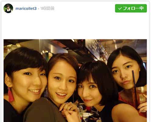 前田敦子、篠田麻里子らが“七夕デート”「ひこ星どこー?」