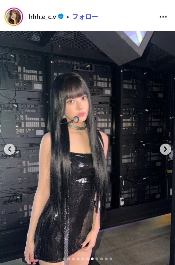 HONG EUNCHAE Instagramより