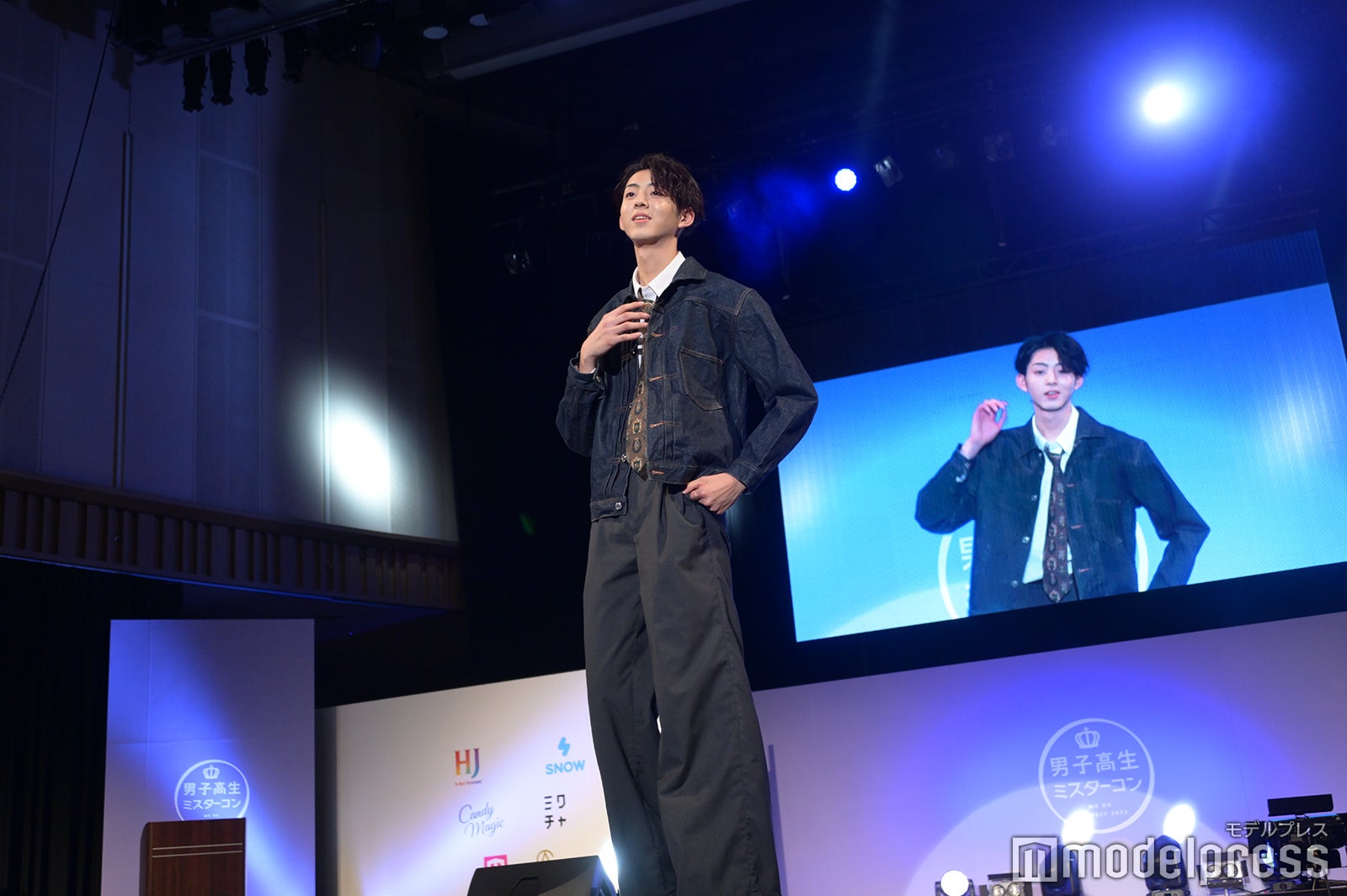 「男子高生ミスターコン2023」ファイナル審査の様子（C）モデルプレス