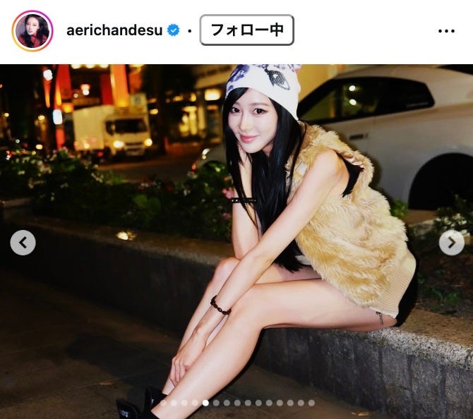 ジゼルInstagramより
