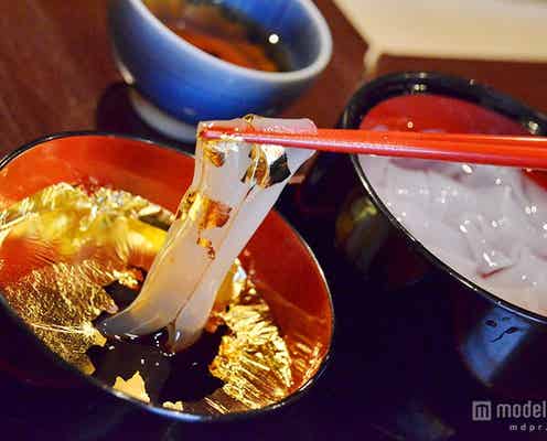 贅沢すぎる“金箔くずきり”を金沢で味わってみた