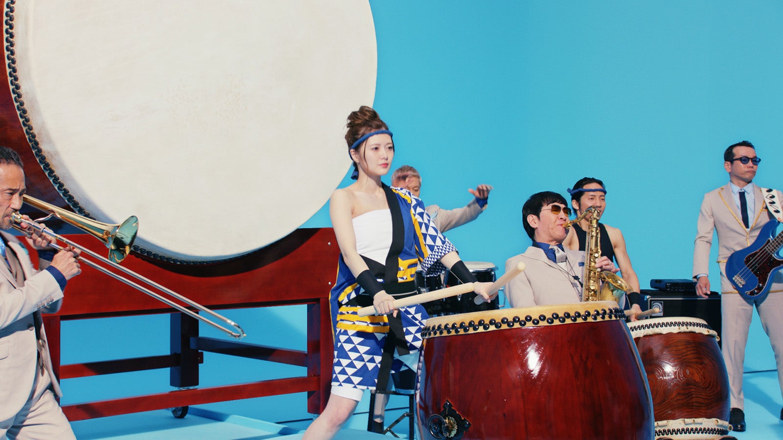 「あたらしくいこう 2018 和太鼓」篇（提供写真）