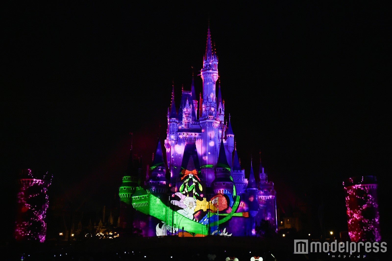 新キャッスルプロジェクション「ディズニー・ギフト・オブ・クリスマス」（C）モデルプレス（C）Disney