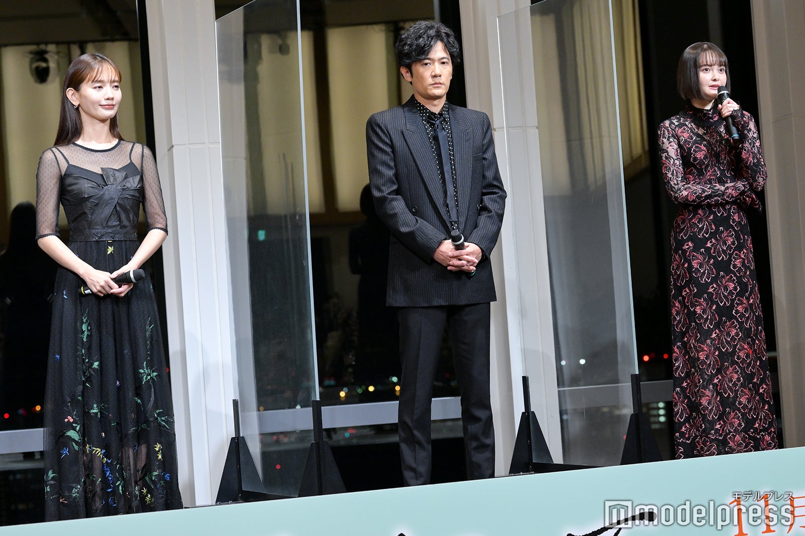 中村ゆり、稲垣吾郎、玉城ティナ （C）モデルプレス