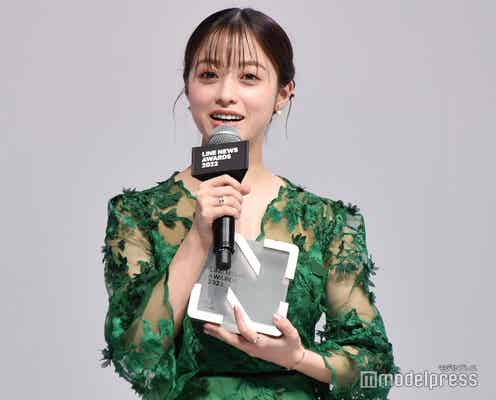 橋本環奈、SNSの投稿がネットニュースになることに本音<LINE NEWS AWARDS 2022>