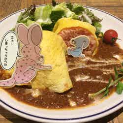 しまっちゃうオムライス/画像提供:TOWER RECORDS CAFE