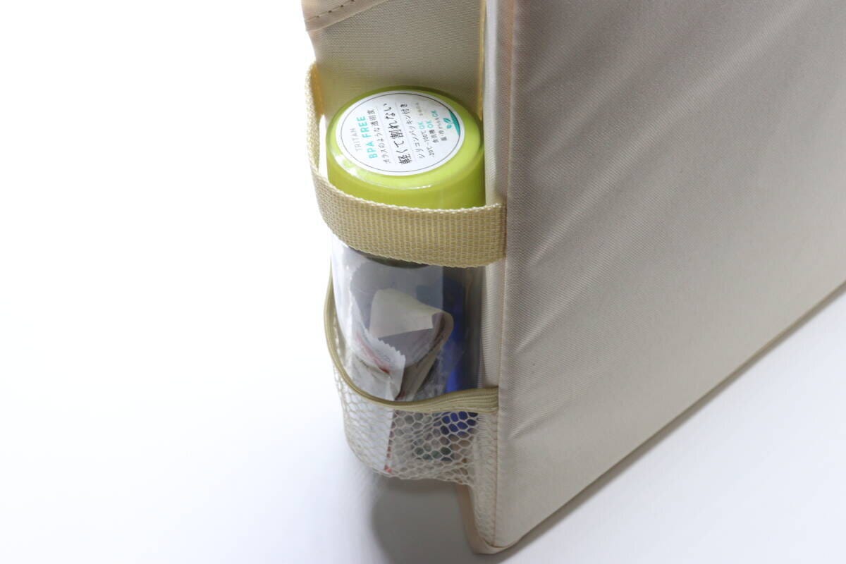 ダイソー　多機能収納ケース　サイドポケット