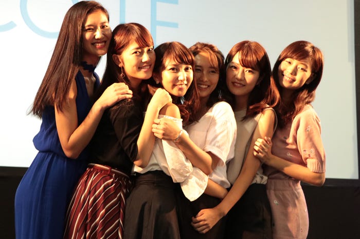 同志社大学ミスキャン2017ファイナリスト(提供写真)