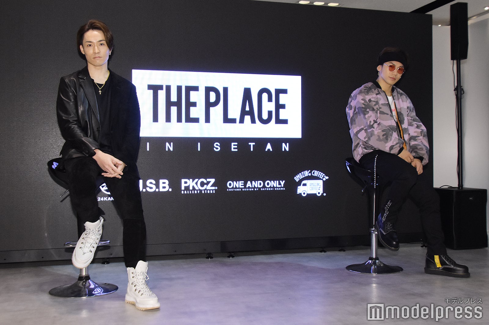 （左から）TETSUYA、NAOTO （C）モデルプレス